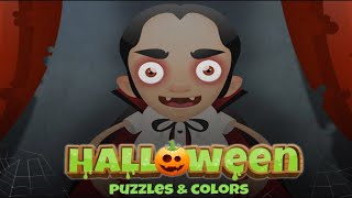 Halloween - Trick or Treat 😈🧛‍♂️🧟‍♀️ Puzzles & Color | Paper Toys | All Levels Gameplay Android iOS✅ screenshot 4