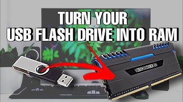 Windows 11: How to use usb flash drive as Ram