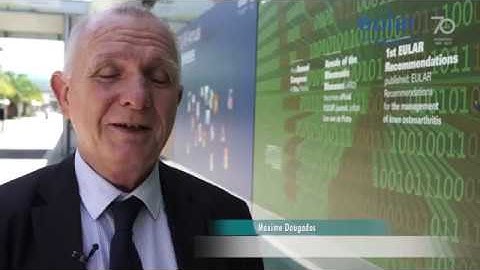 EULAR 70th Anniversary: Prof. Maxime Dougados