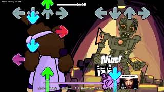 FNF Weekly D-Sides [ROUGE AI]: Fake Face (FNAF Security Breach Ruins)