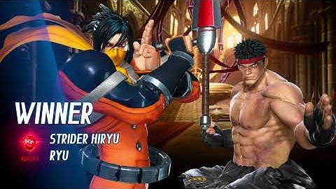 Requested MARVEL VS. CAPCOM: INFINITE Ryu and Strider Hiryu Arcade Gameplay