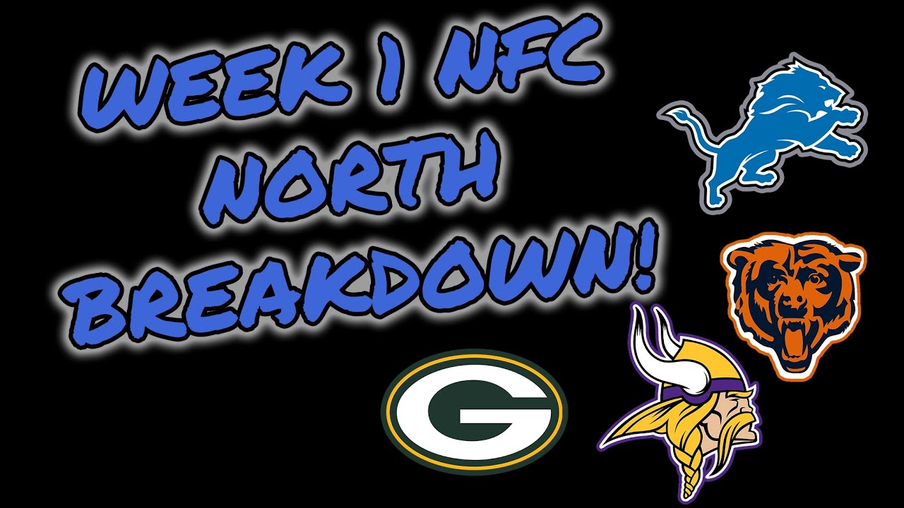 NFC NORTH WEEK 1 BREAKDOWN - YouTube