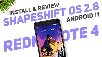 ShapeShift OS 2.8 | Redmi Note 4 | Android 11 | Dolby Audio | Install & Full Review