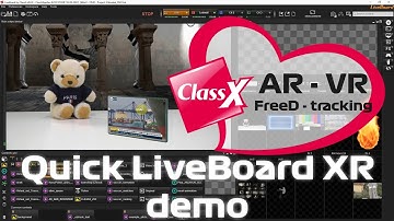 Powerful and simple ClassX AR-VR: quick demo