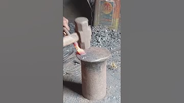 Chisel छेनी making #shorts #ytshorts #blacksmith #bladesmith #metalworking #knife #forging #art