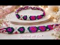 Diy handmade macrame friendship bracelet design trending ✨✨