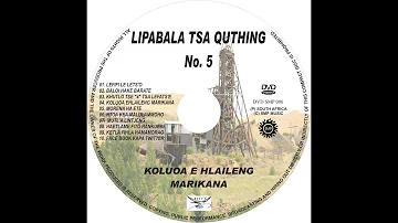 LIPABALA TSA QUTHING No. 5 - KHUTLO TSE "4" TSA LEFATS'E