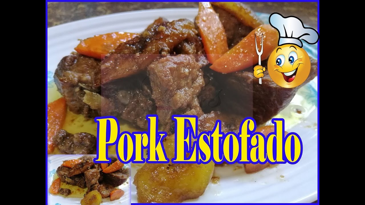 How to cook Pork Estofado YouTube