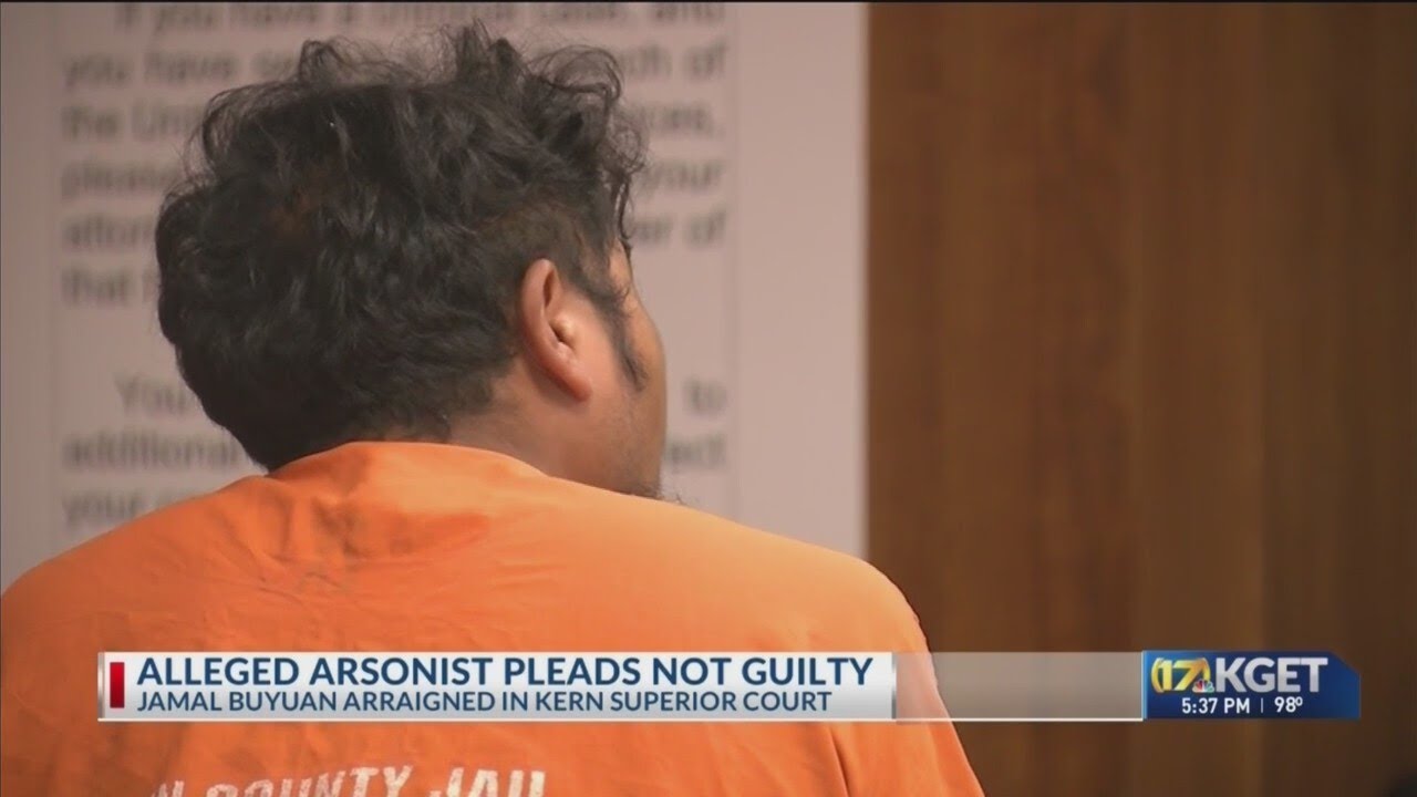 Man pleads not guilty to lighting fires near Kernville - YouTube