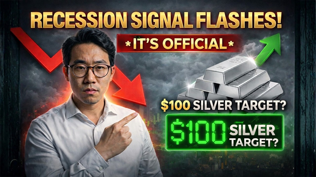The Recession Signal Is Flashing Red — $100 Silver Next?