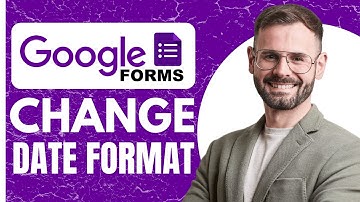 Change Date Format on Google Forms - EASY How To Guide
