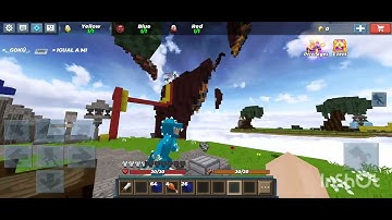 My friend late challenges a 1v1 against someone(EGGWARS)