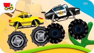 Monster Trucks Game for Kids 2 - Blaze machines - Kids Car Games screenshot 5