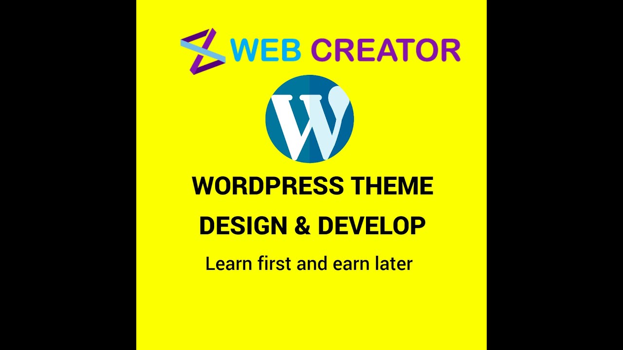 WordPress theme development with design - YouTube
