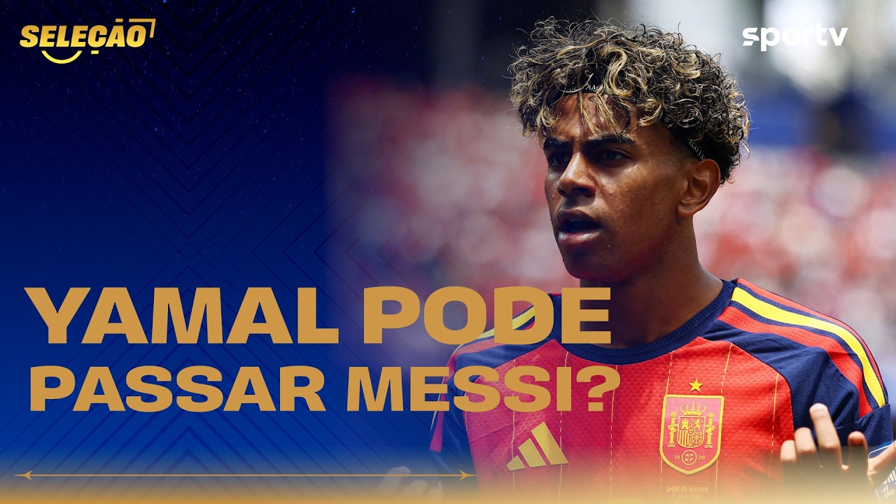 LAMINE YAMAL VAI SER MELHOR QUE O MESSI? | Seleção Copa | Copa do Mundo 2026 | sportv