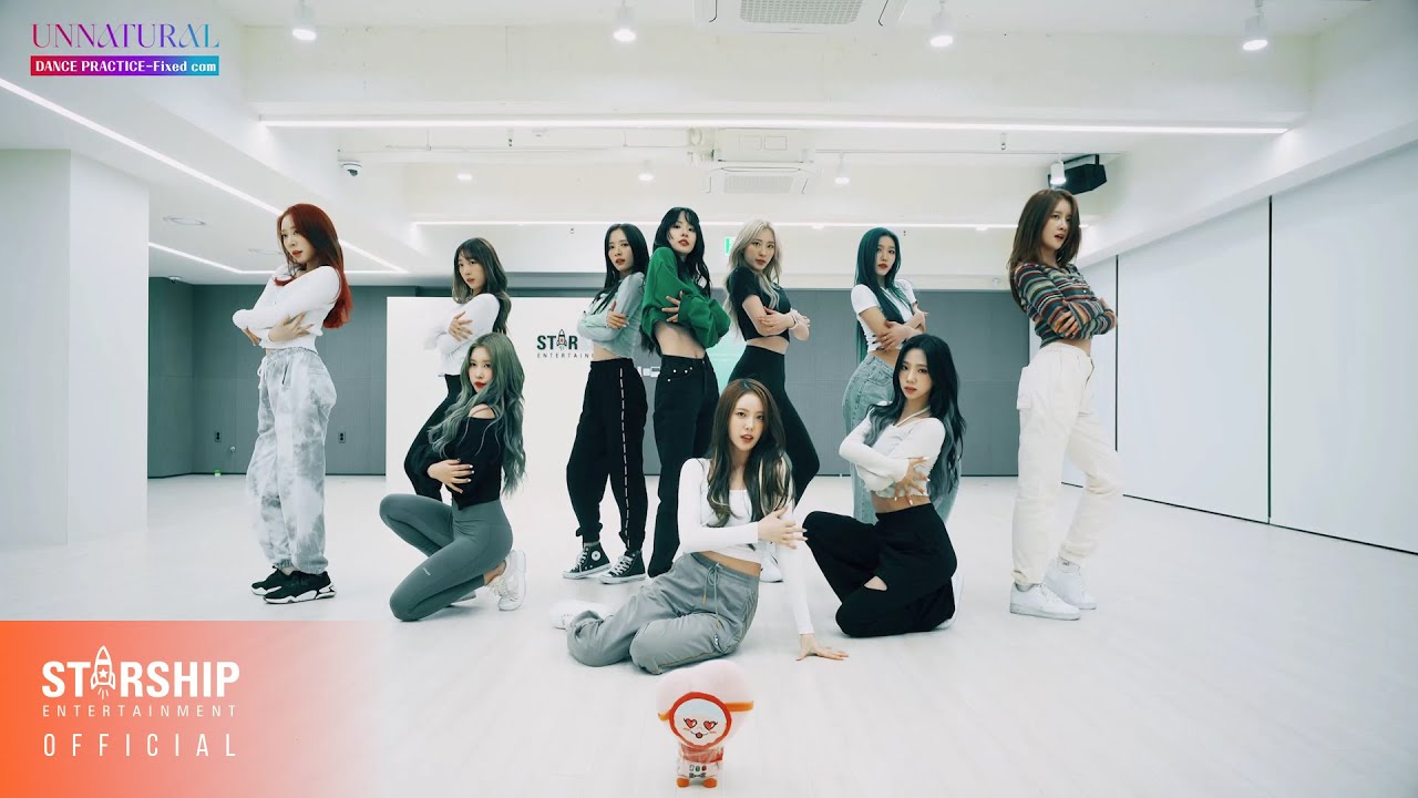 [Dance Practice] 우주소녀 (WJSN) - UNNATURAL Fixed Cam Ver.