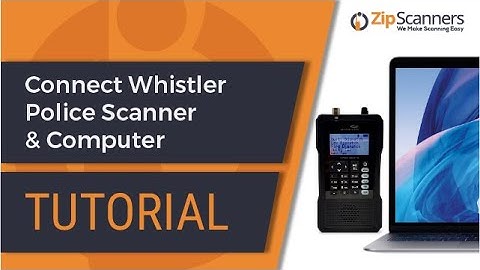 Connect Whistler Police Scanner & Computer | How To
