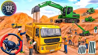 Real JCB Excavator Simulator 3D - Construction Truck Driving Game - Android Gameplay screenshot 2