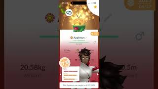 Best Buddy #476 Appletun #shorts #pokemongo