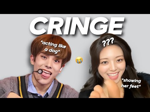 the CRINGIEST kpop moments that will give you second hand embarrassment