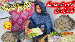 Garmiyon Mein Dopahar K Kahane Ki Routine Special Chinese Chawal 😋 Village Life || Ayra Village