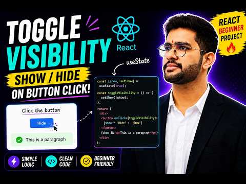 Toggle Visibility in React