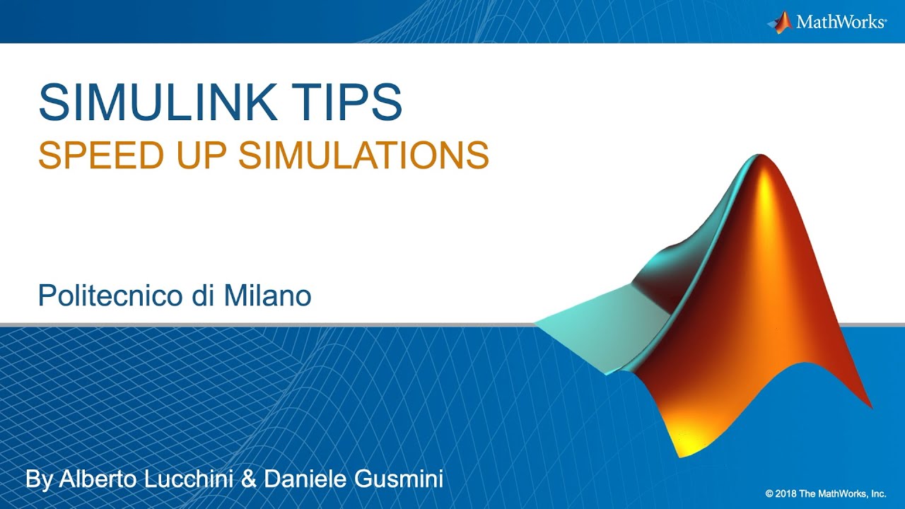 Simulink TIPS: Speed up simulations (part 2) - YouTube