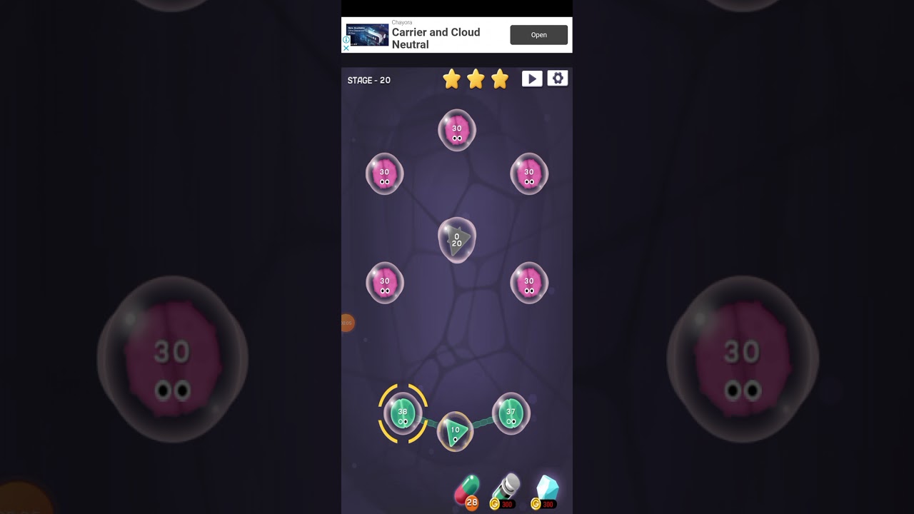 Cells Expansion Wars - Walkthrough stage 20 level ⭐⭐⭐