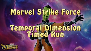 Marvel Strike Force | Temporal Dimension | Timed Run
