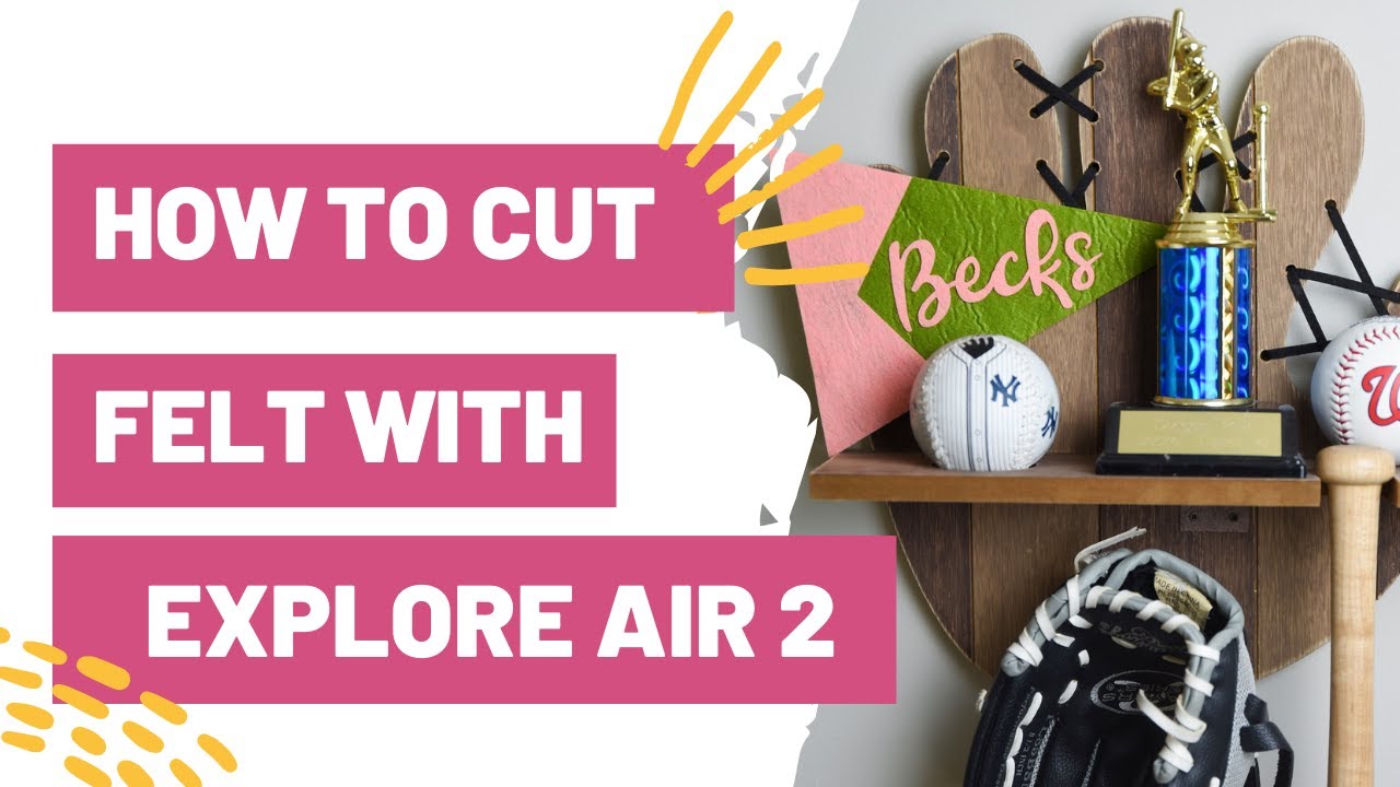 Keep it lint free: How to cut felt with a Cricut - Elizabeth Made This