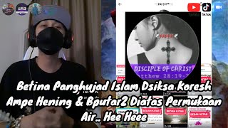 Betina Panghujad Islam Dsiksa Koresh Ampe Hening & Bputar2 Diatas Permukaan Air.. Hee Heee