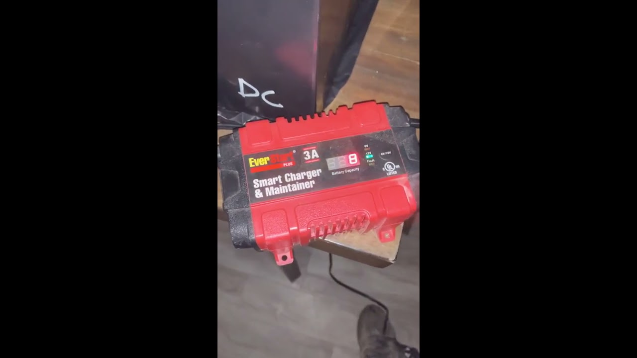 First time using Ever start plus smart charger &maintainer