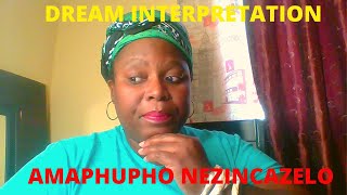 DREAM INTERPRETATION | AMAPHUPHO NEZINCAZELO