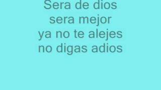 Video-Miniaturansicht von „"Sera de dios" Erreway + Letra“
