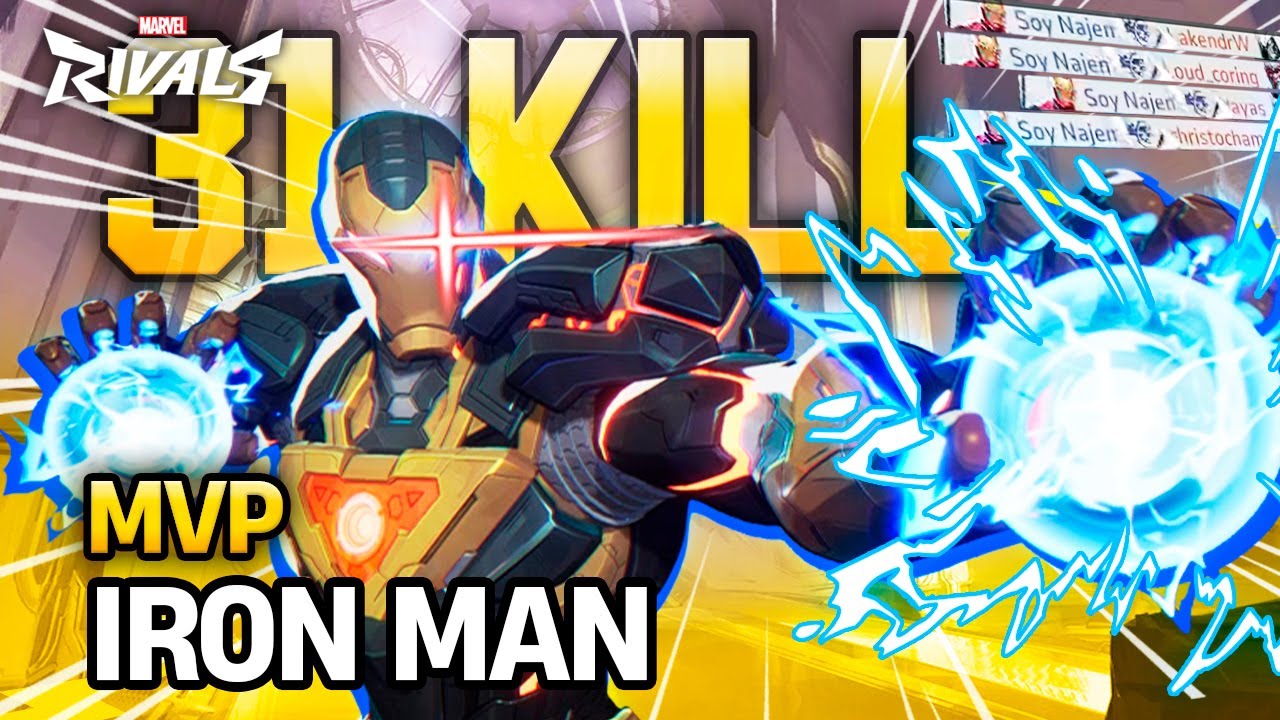 31 Kills y MVP con Iron Man ¡Dominio Absoluto! | MARVEL RIVALS - YouTube