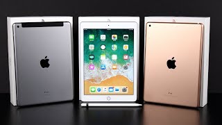 In-depth review of the 6th generation 9.7" apple ipad for 2018 in all
colors - now with support pencil. also included is a comparison to
p...