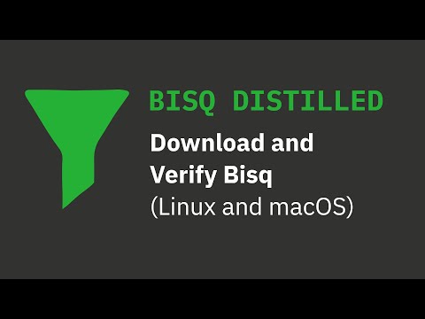 Download, Verify, and Install Bisq: Linux and macOS