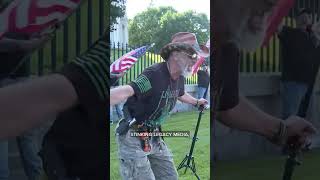 Tensions rise at pro-ICE rally in Augusta