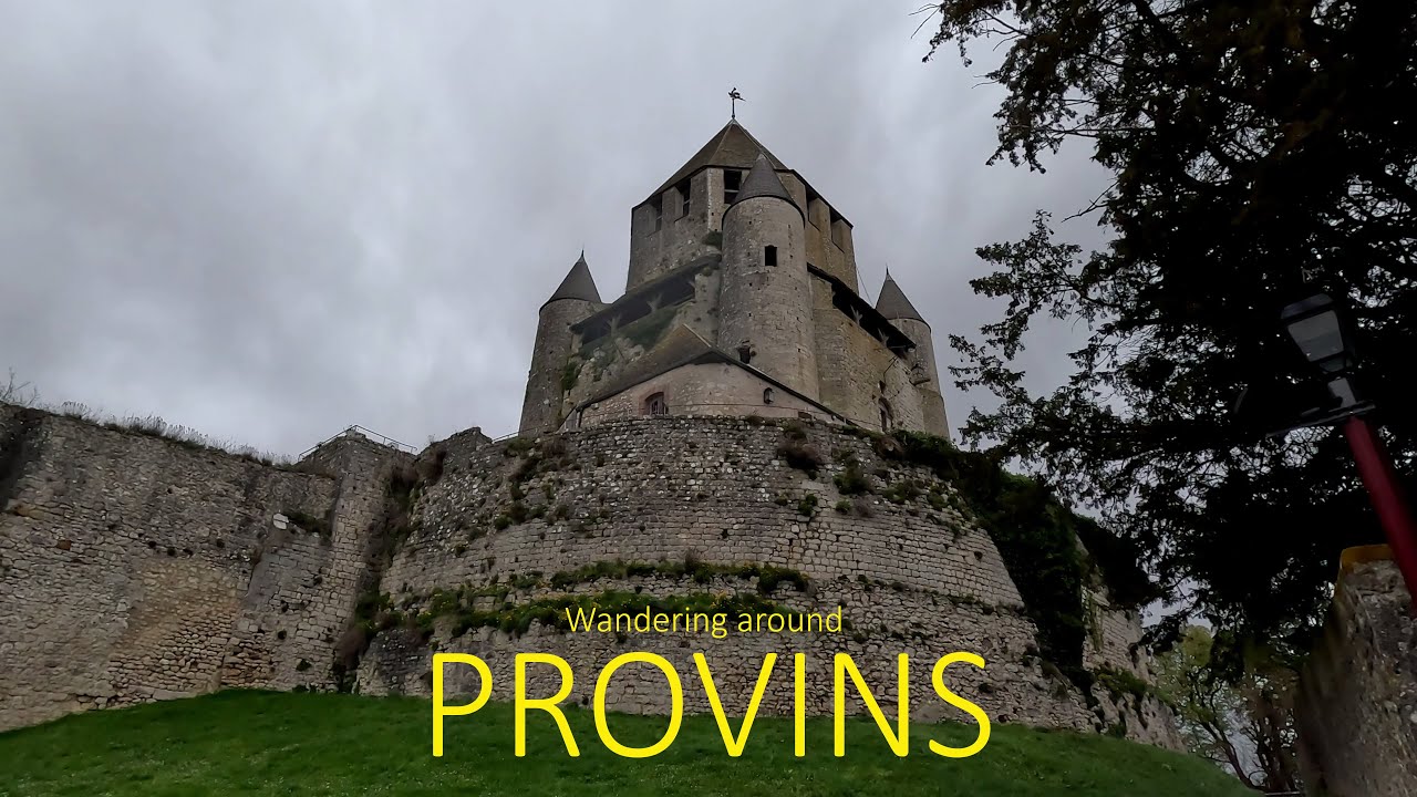 Wandering around Provins, Île-de-France. A rather wet taste of this beautiful town