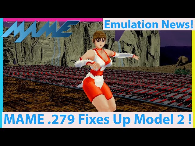 MAME .279 Sega Model 2 Testing! So Close to Perfect - YouTube