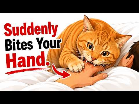 Why Your Cat Shows Affection... Then Suddenly Bites Your Hand.