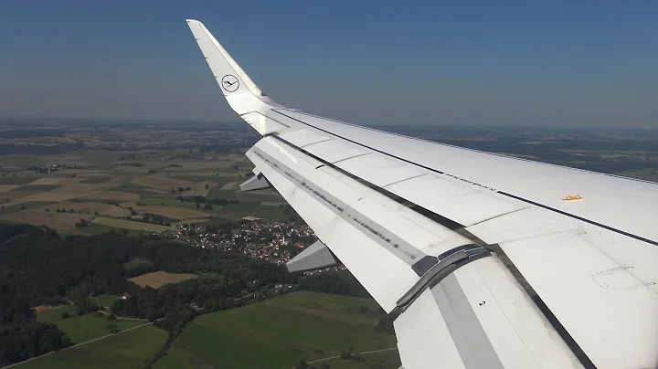 SMOOTHEST LANDING EVER?! Stunning and Clear Approach and Landing at Munich - Lufthansa A320