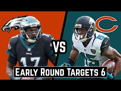 Early Round Targets | Alshon Jeffery vs Allen Robinson