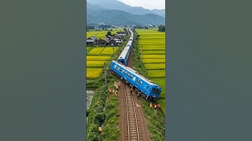 what if you are in the train? #shorts #trending #snake #train #ai