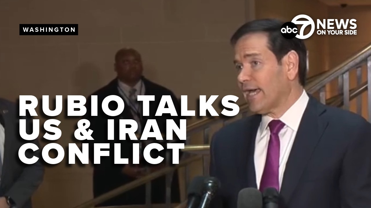 Rubio says Iran would have been able to launch missiles, drones in a year and a half