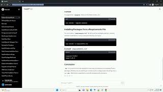 pip install for python version