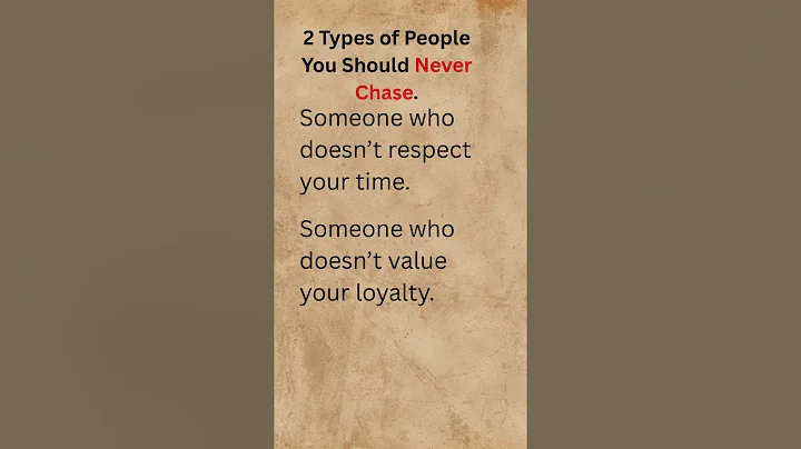 👉 "Stop Chasing The Wrong People"