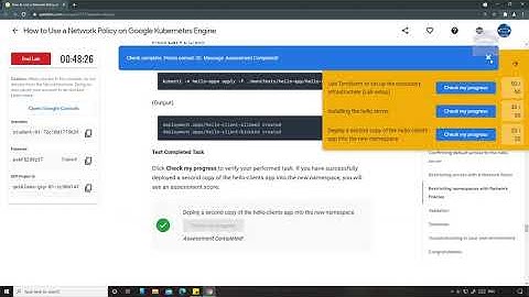 How to Use a Network Policy on Google Kubernetes Engine | Qwiklabs [GSP480]