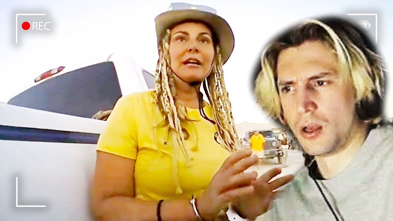 What Burning Man Doesn't Want You to See xQc Reacts YouTube
