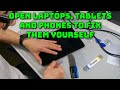 Fix your laptops, tablets and phones by yourself - how to open sealed devices with simple tools